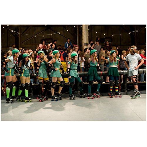 Whip It Derby Girls with Ellen Page, Drew Barrymore, Eve and Kristen Wiig 8 x 10 Inch Photo