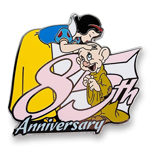 Disney Snow White and the Seven Dwarfs 85th Anniversary Limited Edition Enamel Pin | Exclusive | Metal Brooch Badge Accessories For Wearing On Backpacks, Clothes, Hats