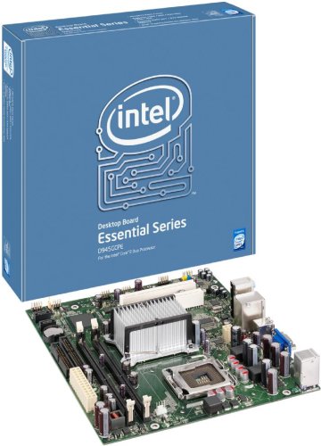 Intel BOXD945GCPE LGA775 1066FSB 2Duo DDR2 2GB Audio Video Lan mATX Retail Motherboard
