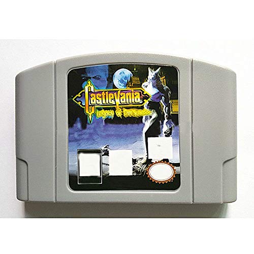 BrotheWiz Nintendo N64 Game Castlevania Legacy Of Darkness English Language for 64 bit USA Version Video Game Cartridge Console