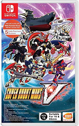 Namco Bandai Super Robot Wars V (Game in English) Nintendo Switch