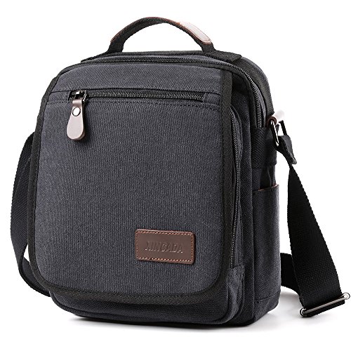 XINCADA Mens Bag Messenger Bag Canvas Shoulder Bags Travel Bag Man Purse Crossbody Bags for Work Business