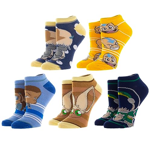 Avatar: The Last Airbender Ankle Socks (5-Pack)