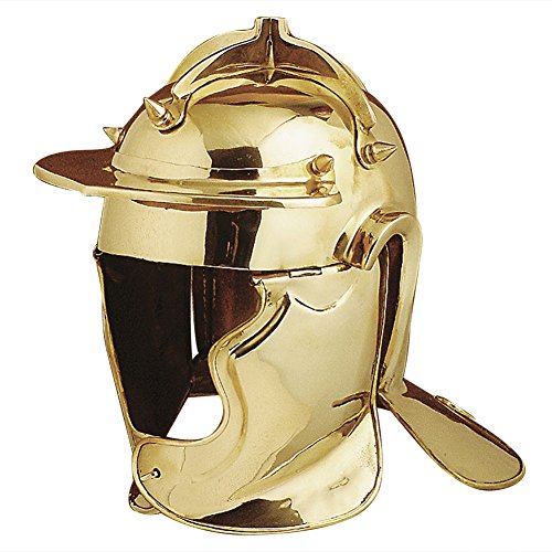 Armor Von Gravert Type Niederbieber Helmet - Brass - One Size Gold