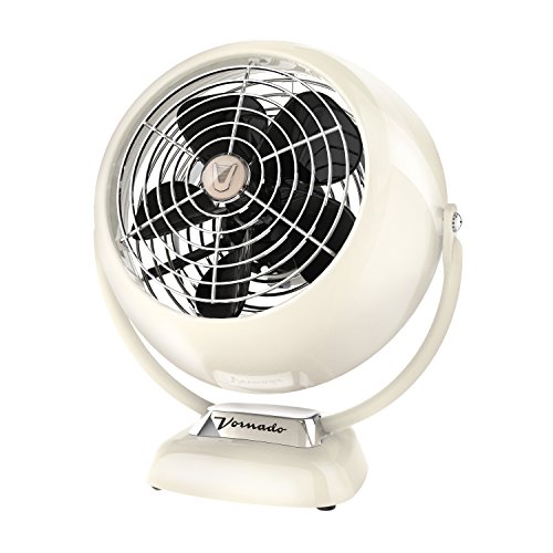 Vornado VFAN Jr. Vintage Air Circulator Fan, Vintage White, 6.1 x 10.1 x 11.4 inches