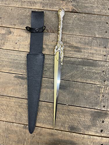 Medieval Fantacy Dagger Sword with Leather Sheath
