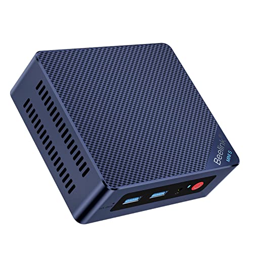 Beelink Mini PC, Intel 12th Gen Alder Lake- N95(up to 3.4GHz), 8GB DDR4 RAM 256GB PCIe 1X SSD, Mini S12 Desktop, USB3.2/WiFi 5/BT4.2 for Home/Office