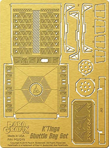 Star Trek - Klingon K'Tinga Shuttle Bay 1/350 Scale Photoetch Set (PGX219)