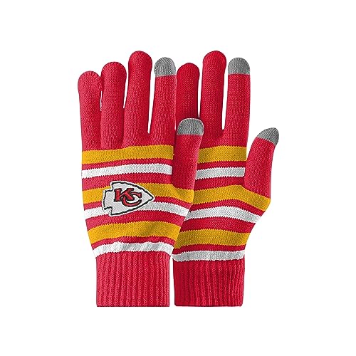 FOCO Kansas City Chiefs NFL Stretch Gloves