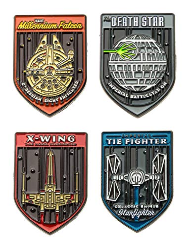 Star Wars Spaceships Enamel Pins | Set of 4
