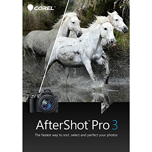 Corel AfterShot Pro 3 | RAW Photo Editing Software [PC/Mac Key Card]