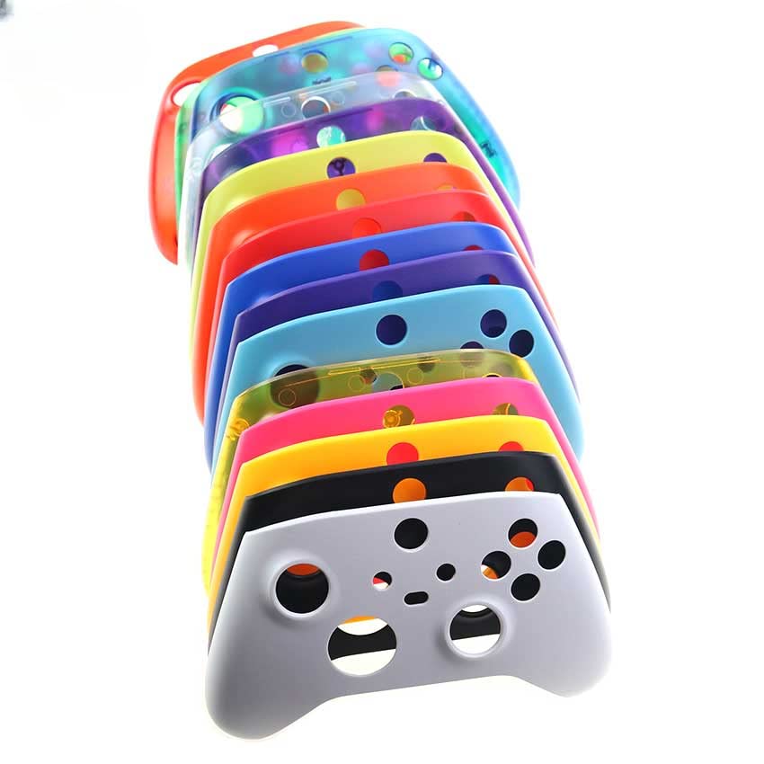 Front Case Top Housing Shell Cover Faceplate Replacement for Xbox Series X S Controller Solid Color (Purple)