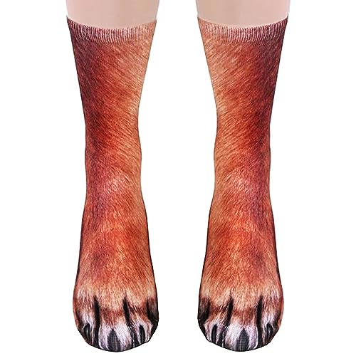 Aimfar Funny Gifts Animal Paw Socks Birthday Gifts White Elephant Gift for Adult,Gag Gifts Christmas Gifts Stocking Stuffers for Teens Men Women Boys Girls,Novelty Crazy Socks for women