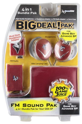 DREAMGEAR GBA SP Big Deal 4-in-1 Bundle Pak - Platinum