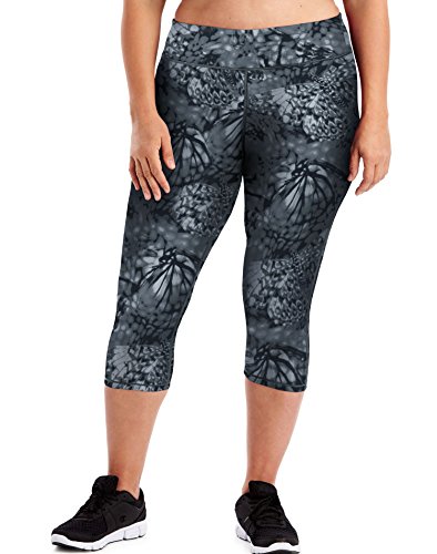 Just My Size Active Plus Size Capri Leggings, Stretch Jersey Capri Pants