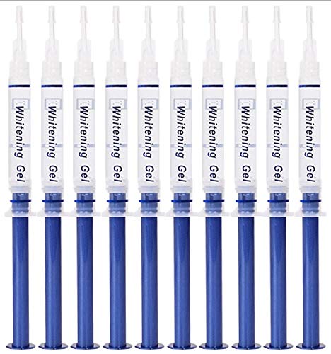 ProDental Teeth Whitening Gel Syringe Refill 10 Pack | 35% Carbamide Peroxide - 60 Treatments | Faster Results Than Tooth Whitening Strips - Pen - Powders and Toothpaste | Safe for Sensitive Teeth