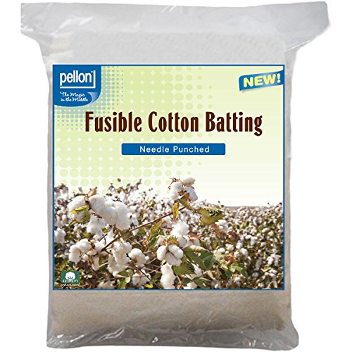 Pellon H-4560P Fusible Cotton Batting, 1 Count (Pack of 1)