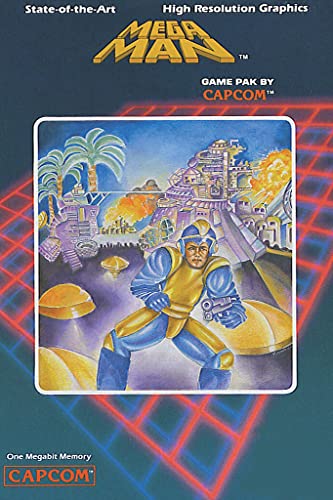 Mega Man NES Cover Box Art Video Game Video Gamer Classic Retro Vintage 80s Gaming MegaMan Capcom Legacy Collection Megaman 11 Mega Man X Dr Wily Cool Wall Decor Art Print Poster 12x18