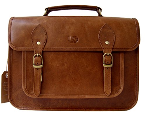 Leftover Studio DSLR Mirrorless SLR Camera Bag Case 15 inch in Rustic Crunch Cow Leather