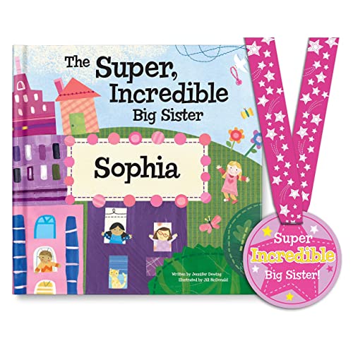Super Incredible Big Sister to Twins - Personalized Children's Story - I See Me! (Hardcover)