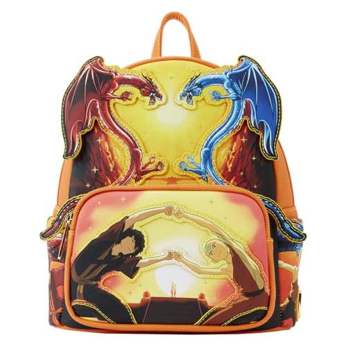Loungefly: Nickelodeon Avatar The Last Airbender - The Fire Dance Mini Backpack - Confidential