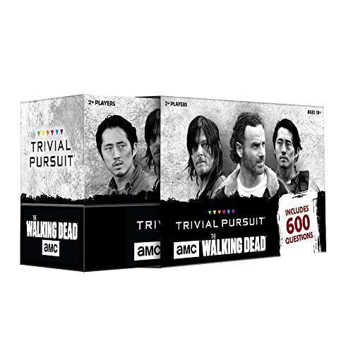 USAopoly TP116-469 AMC The Walking Dead Trivial Pursuit Game, Multicolor