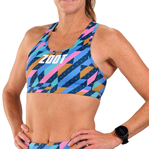 Zoot Women’s LTD Triathlon Sports Bra – Racerback Tri Sports Bra, High Performance Ladies Sports Bra (Unbreakable, Large)