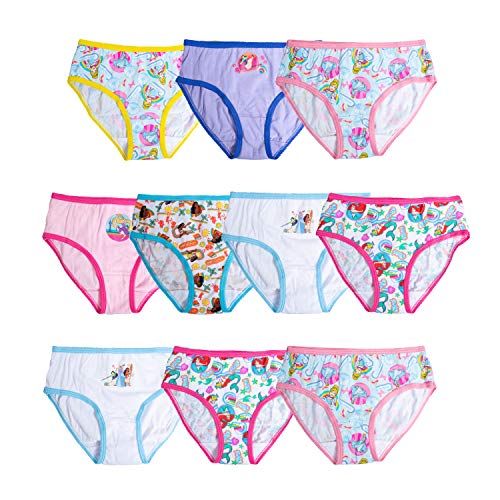 Princess Underwear Multipacks WithFavorites Cinderella, Belle, Ariel, Aurora and more in sizes 2/3T, 4T, 4, 6, 17