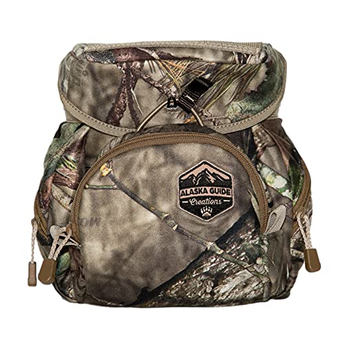 Alaska Guide Creations Denali ROK7 X56 Series HBS | Binoculars and Rangefinders Field Case Bag | Binocular Harness for Comfort and Quick Access (Mossy Oak Break-Up Country)