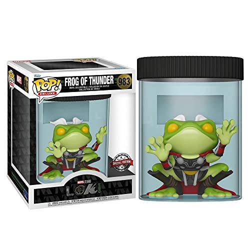 Funko POP! Deluxe: Loki Frog of Thunder Pop! Vinyl Collectible Toy Figure - Limited Edition Exclusive