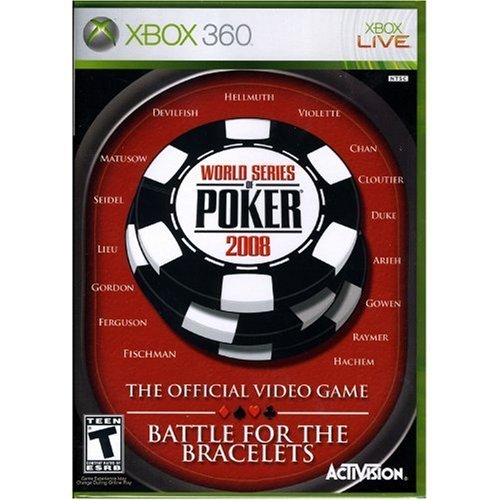 World Series of Poker 2008: Battle for the Bracelets - Xbox 360 (Renewed)
