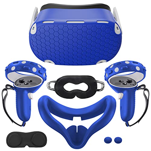 Silicone Cover Accessories丨Headset Silicone Face Cover丨Shell Cover丨Touch Controller Grip Cover丨Protective Lens Cover丨Disposable Eye Cover