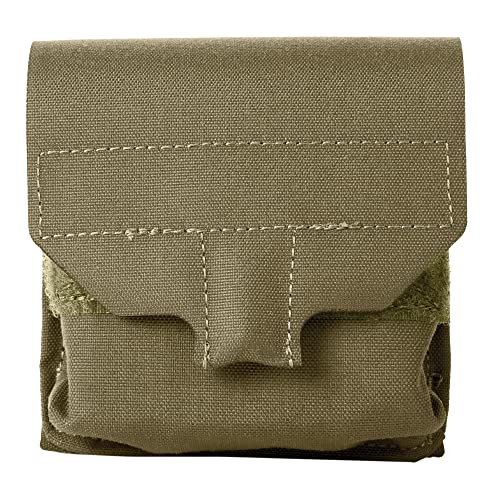 Blue Force Gear Boo Boo Pouch - Utility MOLLE Medical Pouch, Lightweight Tourniquet Holder - Easy Access Boo Boo Bag - Ranger Green - 1 x 4 x 4 Inches