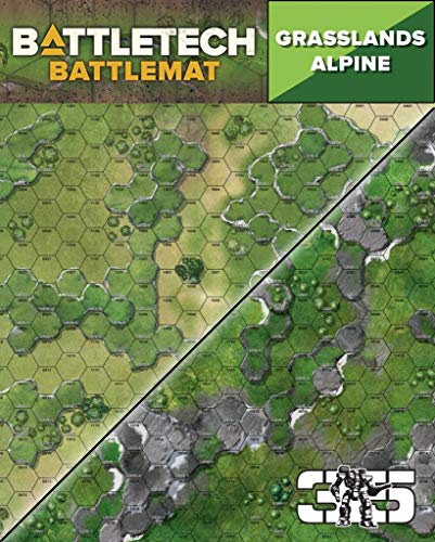 BattleTech Battle Map: Grasslands Alpine