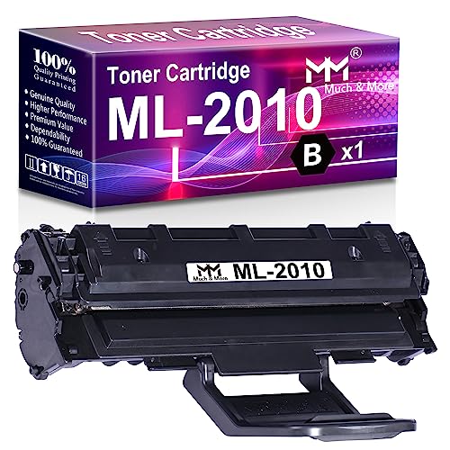 MM MUCH & MORE Compatible Toner Cartridge Replacement for Samsung 2010D3 ML-2010D3 2010 High Yield to use for ML-2010 ML-2010R ML-2510 ML-2570 ML-1610 ML-2571N SCX-4521F 4321 Printers (1-Pack)