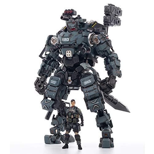 JoyToy 1/25 Action Figures Steel Bone Mecha Armor Anime Figure Collection Modern Military Model Dark Source Toys