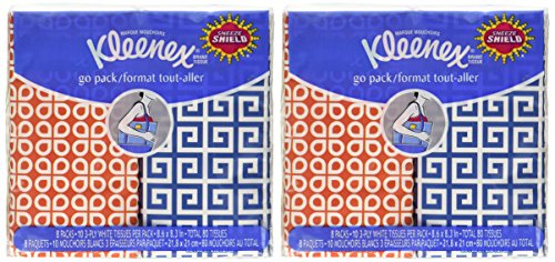 Kleenex 3-Ply Pocket Packs Facial Tissues (16 Packs of 10 tissues)