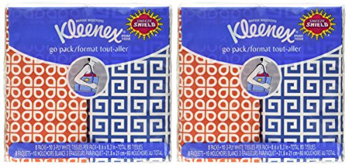 Kleenex 3-Ply Pocket Packs Facial Tissues (16 Packs of 10 tissues)