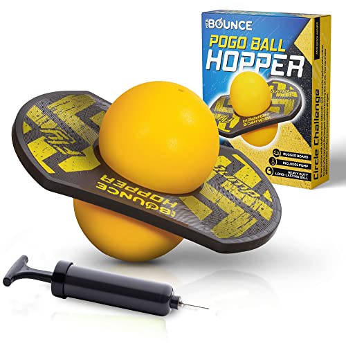 New Bounce Pogo Ball for Kids – Trick Pogo Board for 7, 8, 9, 10 Year Old Boys, Outdoor Birthday Gifts - Pogo Balance Bounce Ball