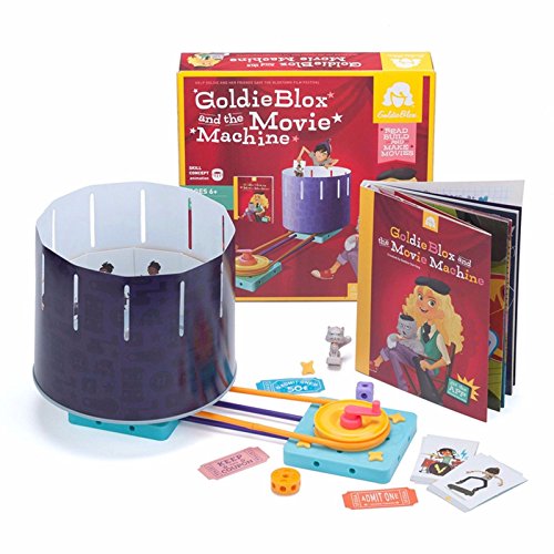 GoldieBlox and The Movie Machine Skill Concept Animation Building Toy New Open ,#G14E6GE4R-GE 4-TEW6W202475