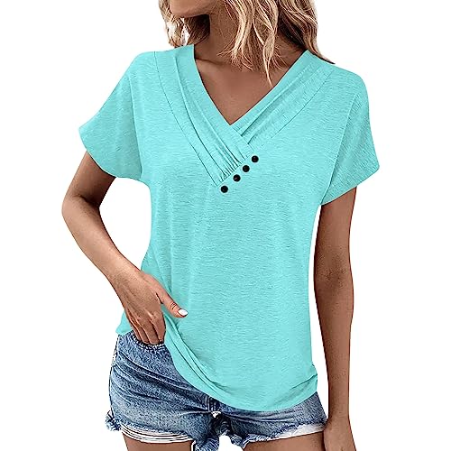 White Camisole Tops Women Off The Shoulder Tops for Women Sexy Girls Shirts Size 10-12 Halter Bralette Blouses for Women Dressy Casual Sexy Swim Tunic(4-Cyan,Large)