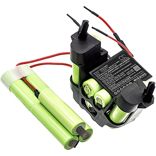 14.4V 1500mAh Replacement Battery for Electrolux 900273703, 900273705, 900273713, 900273725, 900273732, 900273736, 900273756, AG3004, AG3005, AG3006, ERGO05, ErgoRapido, ZB05ER, ZB3004, ZB3004 IW,
