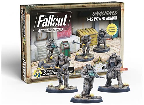 Modiphius Fallout - Wasteland Warfare - Unaligned T-45 Power Armour