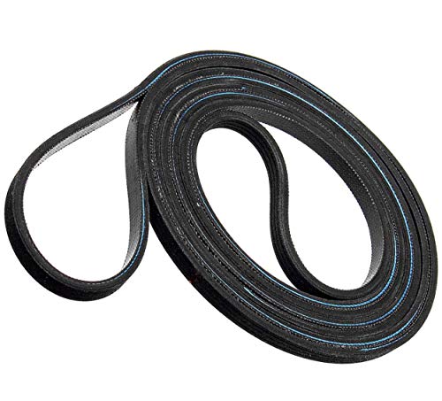 Lifetime WE12M29 Dryer Drum Drive Belt by Seentech - Compatible with GE & Frigidaire dryers - Replaces Part Numbers: 137292700, 134163500, PS1766009, WE120122, WE12M0022, WE12M22, AP4565702, PS3408299