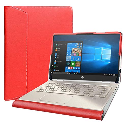 Alapmk Protective Case for 14' ASUS Chromebook Flip CX3 CX3400 CX3400FMA-DH388T-S/Chromebook CX9 CX9400CEA/VivoBook Flip 14 TP470EA-AS34T/ExpertBook B5 B5402C/ExpertBook B5 Flip B5402F,Red