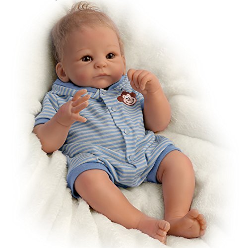 The Ashton-Drake Galleries Tasha Edenholm So Truly Real Benjamin Baby Boy Doll