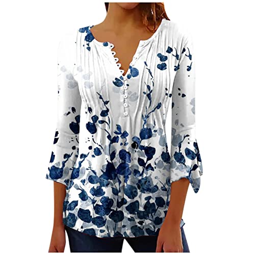 Summer Tops for Women 2023 Trendy Plus Women Blouses and Tops Fashion V Neck Work Out Shirts Gym Loose Cotton Summer Clothes for Short Women 2023 Vacation My Orders Placed Recently by Me My Account