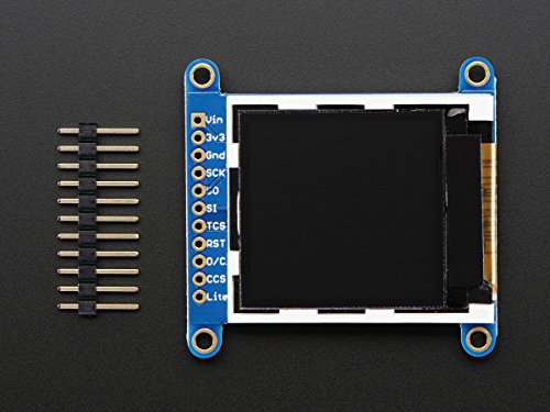 Adafruit 1.44' Color TFT LCD Display with MicroSD Card breakout [ADA2088]