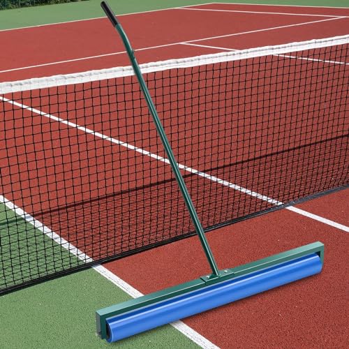 Suclain Tennis Court Squeegee 36 Inch Blue PVA Foam Tennis Sponge Roller Lightweight Removes Water Quickly Clear Floors Tool for Tennis Basketball Sports Courts Garages