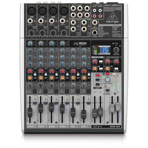Behringer Xenyx X1204USB Mixer with USB and Effects